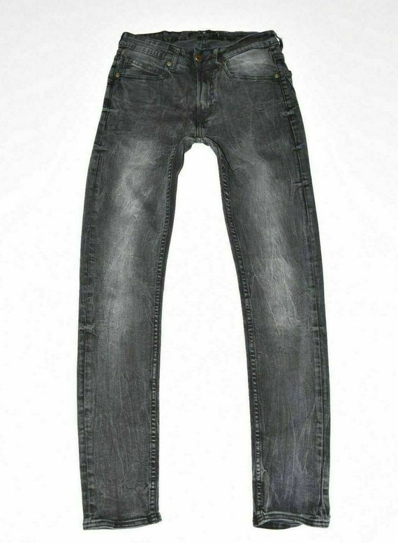 Men's Vintage ZARA MAN Zip Fly Skinny Stretch Grey Denim | Etsy Australia