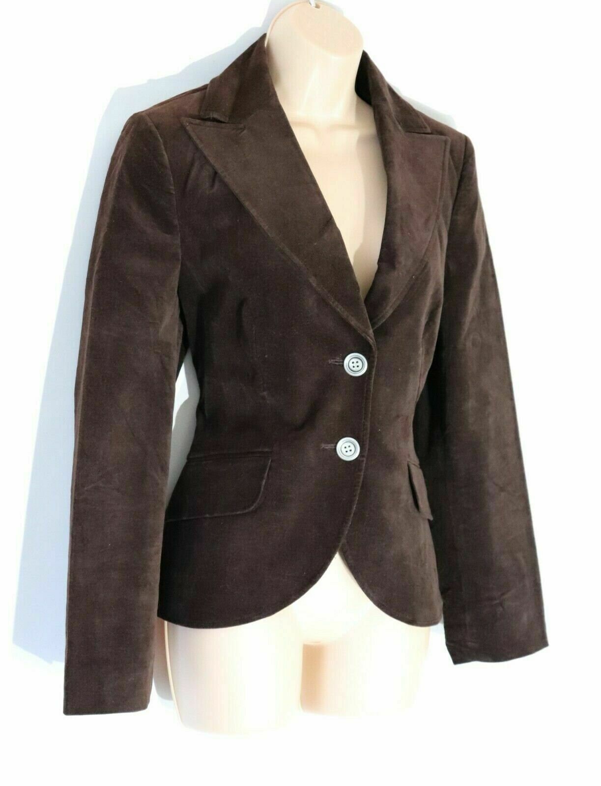 Women's Vintage TENDER Brown Velour Velvet Blazer Jacket | Etsy