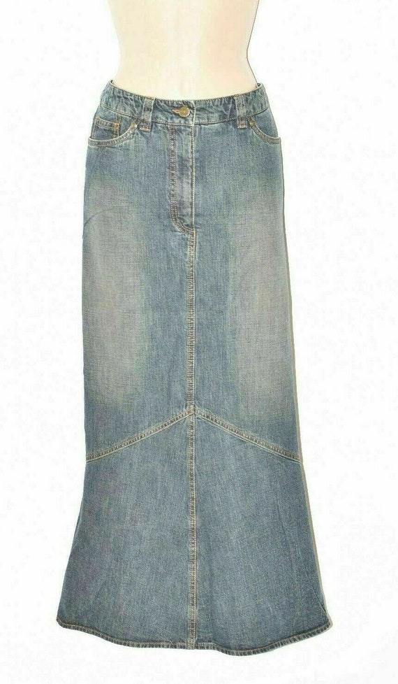 maxi blue jeans