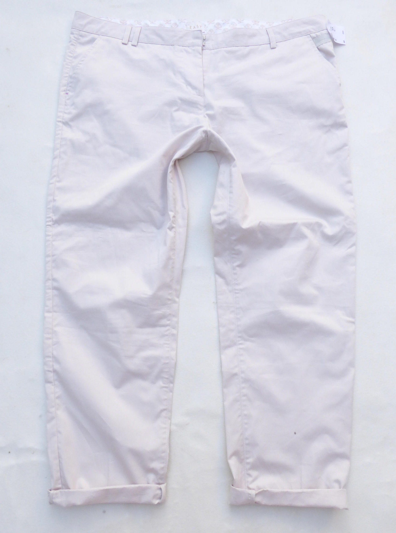 Women's Vintage EAST Cream Cotton Chino Trousers Size UK20 - Etsy UK