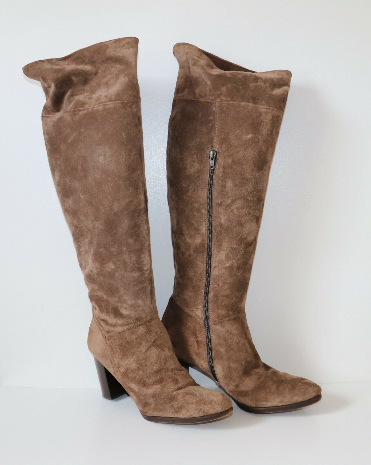 real suede boots