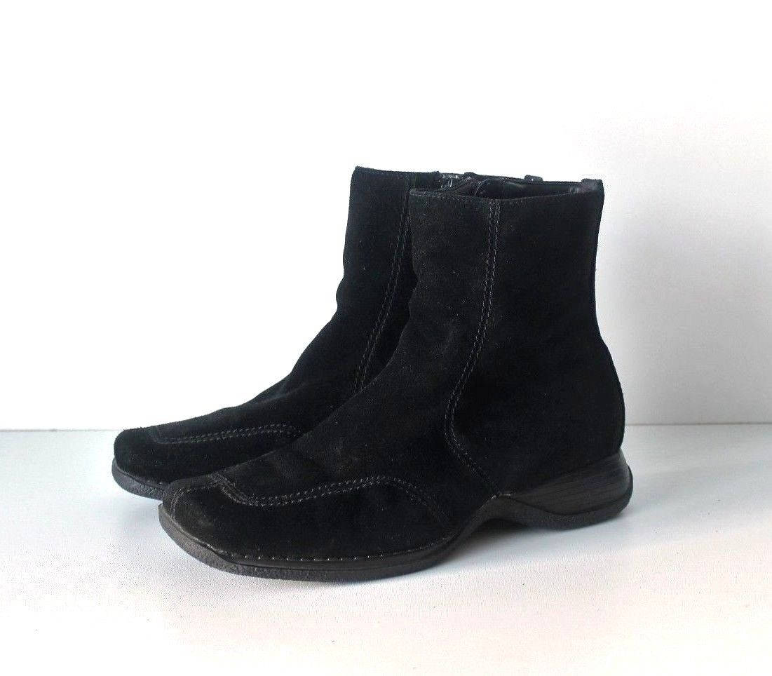 Women's Vintage VERNISSAGE Wedge Black 100% Leather Ankle - Etsy UK