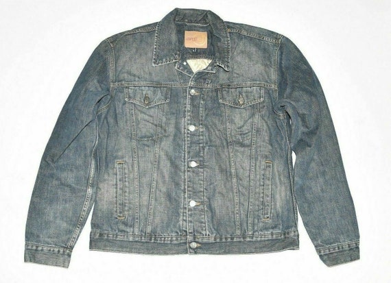 Men's Vintage ESPRIT Padded Blue Denim 