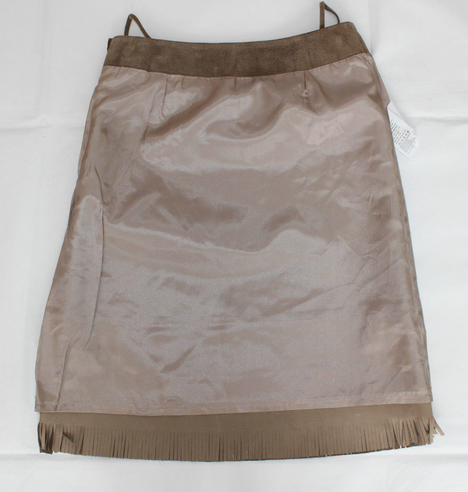 Women's Vintage KOOKAI Tasseled 100% Leather Skirt UK12 | Etsy