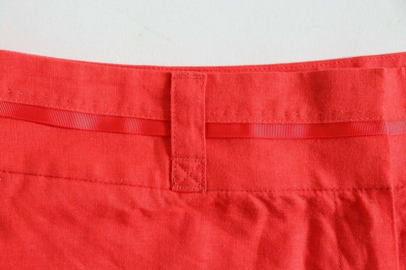 Women's Vintage MARKS&SPENCER Orange Linen Shorts Culottes | Etsy