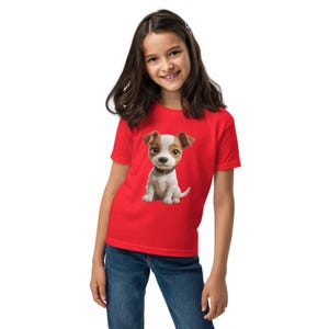 Puppy Eyes Jugend T-Shirt - süßes Doggo Tee für Kinder