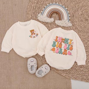 Baby Clothes - Big Sis Baby Outfit - In My Big Sis Era Baby Boy Clothes - Sweatshirt Bubble Romper - Baby Bodysuit - Newborn Outfit