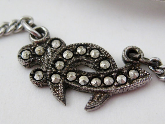 Vintage 50s Sterling Silver & Marcasite Masonic S… - image 2