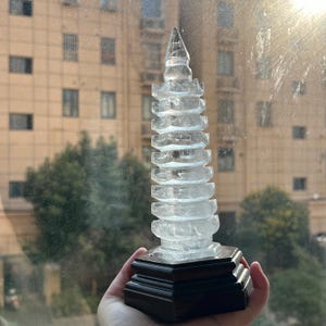 Crystal Pagoda Tower - Etsy
