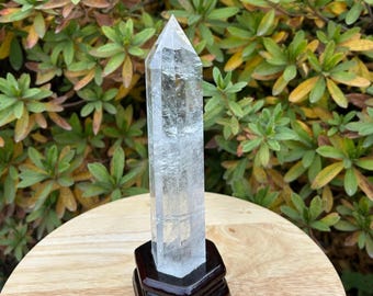 クリアクォーツタワー | エネルギーと透明感を与える天然水晶ポイント