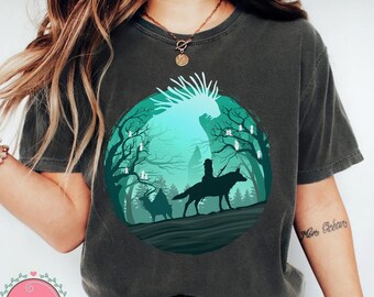 Vintage Princess Mononoke T-Shirt, Sweatshirt, Hoodie, Studio Ghibli Shirt, Forest Spirit Shirt, Studio Ghibli Gift Shirt, Y2K T-Shirt