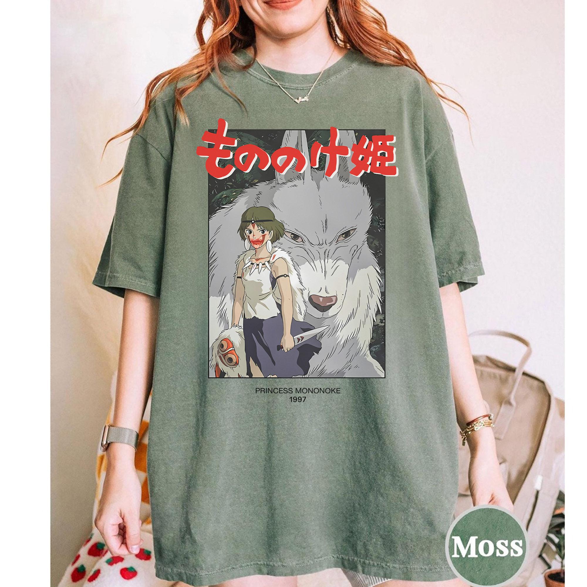 もののけ姫 ヴィンテージTシャツ L ジブリ princess mononoke Vintage Princess Mononoke Shirt, Sweatshirt, Hoodie, Studio Ghibli