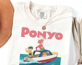 Ponyo Sosuke Shirt, Sweatshirt, Hoodie, Studio Ghibli Shirt, Ponyo Shirt, Sosuke Shirt, Studio Ghibli Gift Shirt, Y2K Shirt