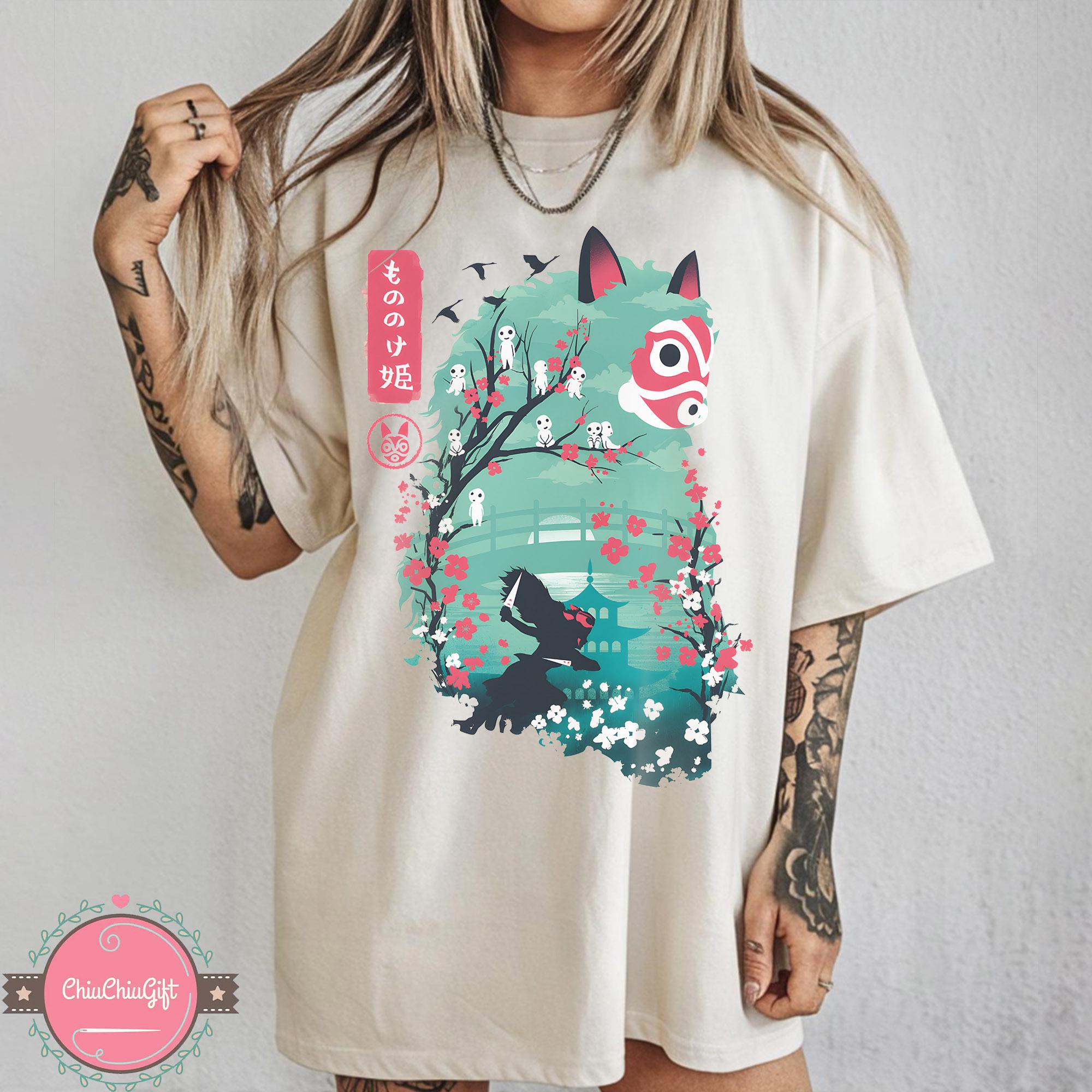 Vintage Princess Mononoke Shirt, Sweatshirt, Hoodie, Studio Ghibli
