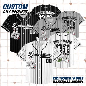Disney 101 Dalmatians Jersey, 101 Dalmatian Family Shirt, Disney Dogs Shirt, One Hundred and One Dalmatians Costumes, Disney Cruella Shirt