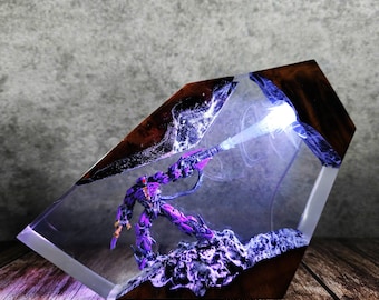 Custom robot transformer Shockwave night light, Shockwave Figure, Birthday Gift, Gift for kids, Robot Figure, gift for him, gift for dad.