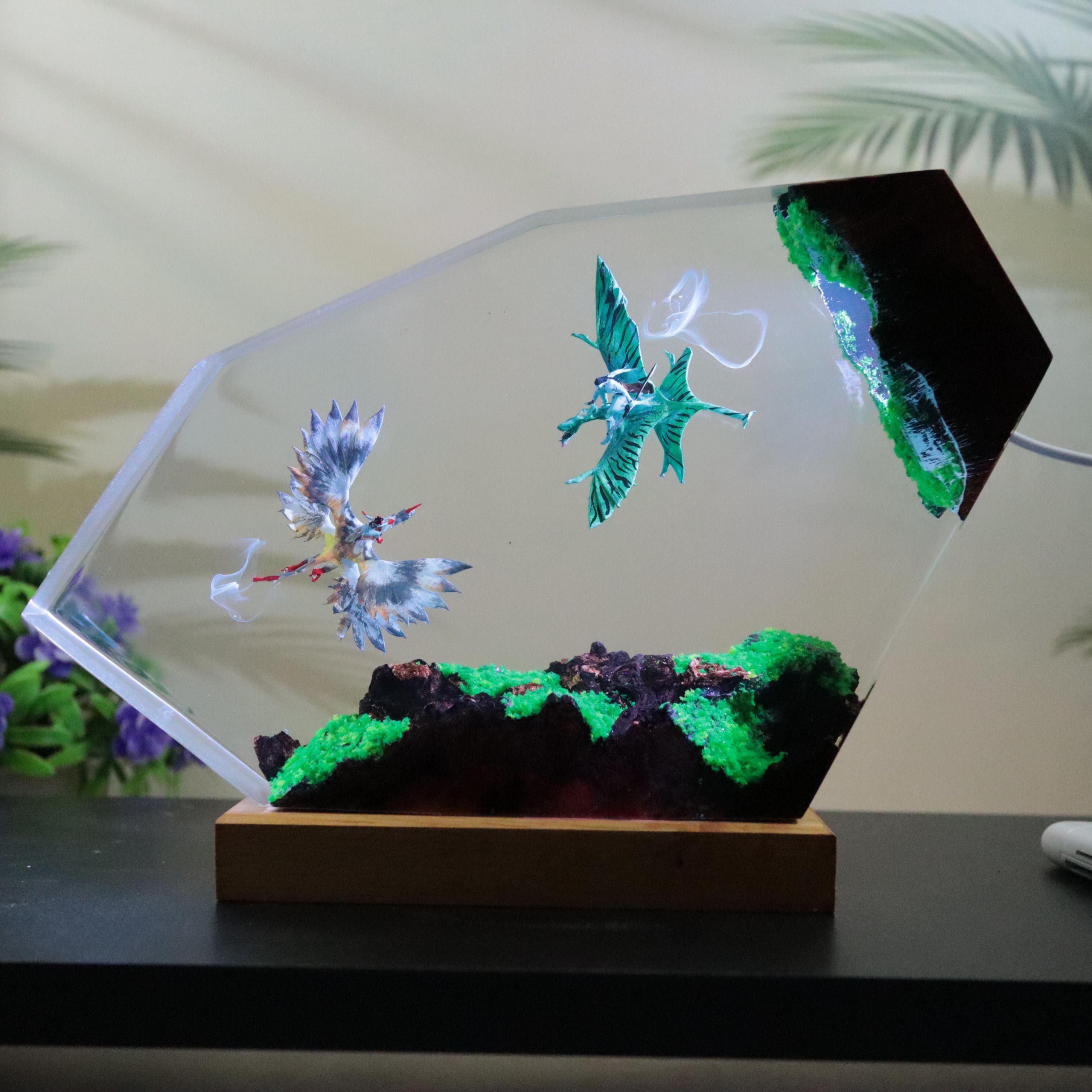 Avatar Pandora Resin Lamp - Etsy