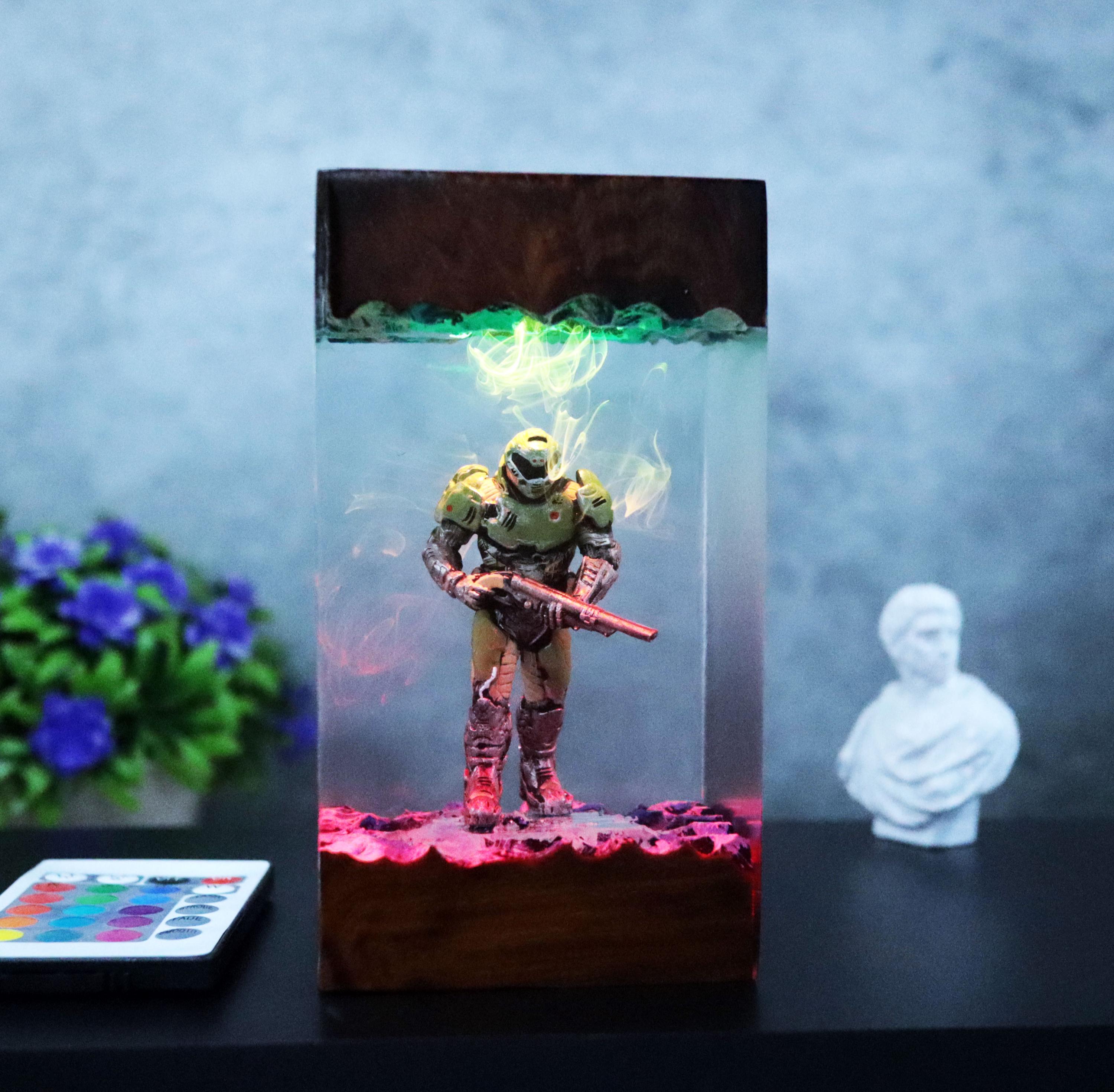 Doom slayer figure - Etsy 日本