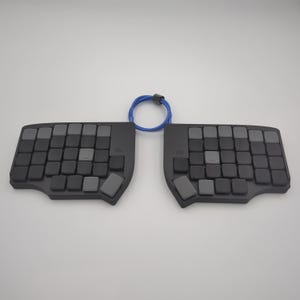 Sofle Keyboard Sans Fil & Filaire - Choc Séparé, Clavier Low-Profile Split Ergonomique Silencieux avec Encodeurs Rotatifs