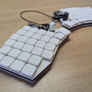 Sofle Choc Split Keyboard Wired - Low Profile Ergonomic Keyboard with 58 keys