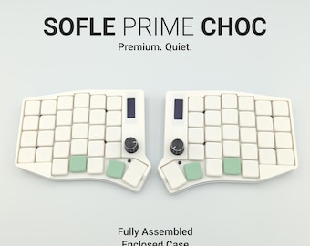 すぐに使える Sofle RGB ロープロファイル Choc キーボード x MBK