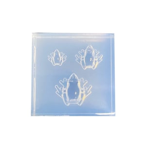 Klar silikonform – 3D-GRODAform (10 mm–35 mm) | Kompatibel med UV- och epoxiharts, lerhantverk