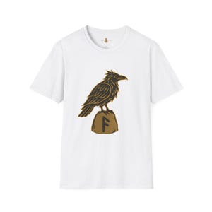 Viking Raven Shirt - Norse Mythology Raven T-Shirt - Bifröst Apparel Foundation Line