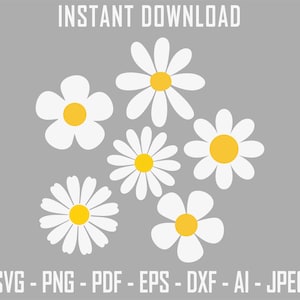 Daisy svg png, Flower svg, Summer svg png, Daisy flower cut file png, flower png, Instant Digital download, Daisy Sublimation Design