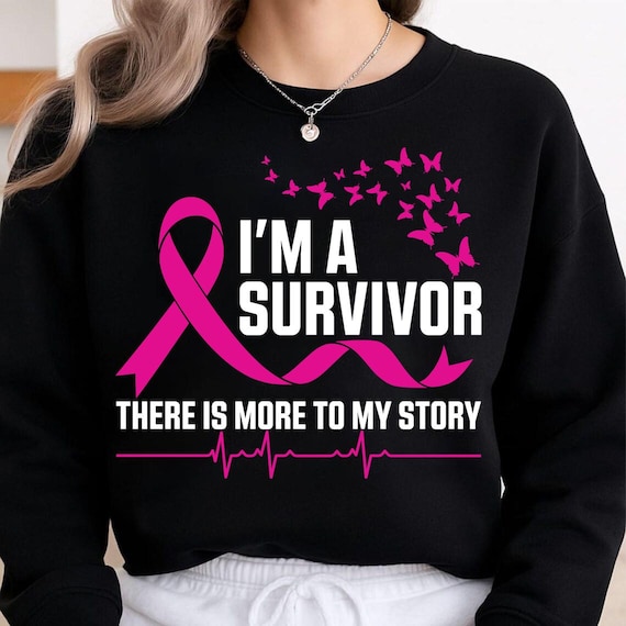 Cancer Survivor png, I'm a Survivor svg, Breast Cancer Awareness svg, Breast Cancer svg, Breast Cancer Ribbon svg, Cancer Sublimation Design