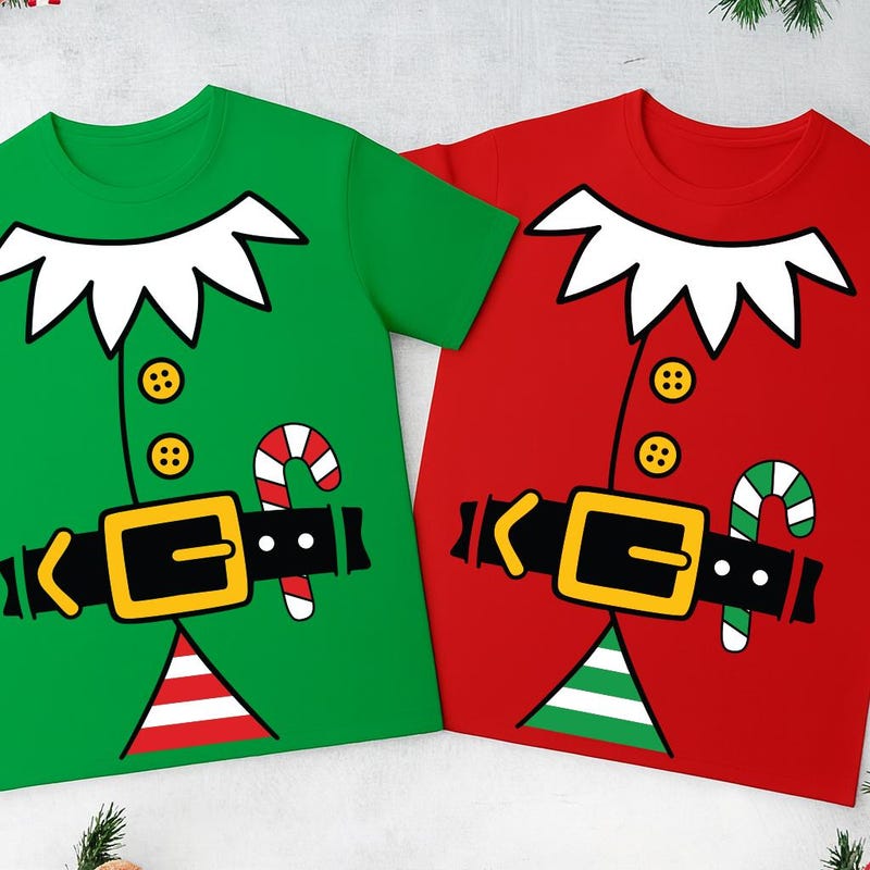 Elf T Shirt Template - Etsy
