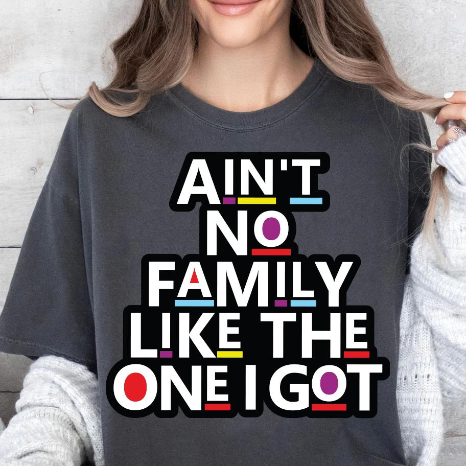Aint No Family Like the One I Got Svg, Aint No Family Svg Png, Family ...