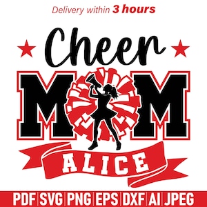 チアママ svg、カスタムチア svg、チアリーディング svg、チアリーダー シャツ png、チア昇華 png、チア svg、チアママ シャツ svg、ポンポン svg