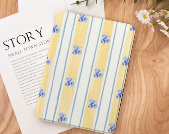 Funda minimalista Blueberry para Kindle (2024), compatible con Kindle Paperwhite de 7", Kindle de 12.ª generación, Paperwhite de 11", funda con correa Colorsoft, función de encendido/apagado automático.