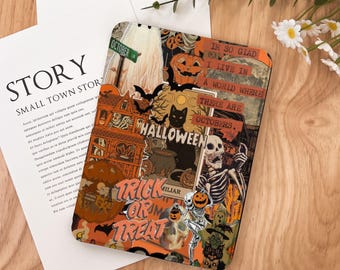 Halloween Theme Kindle Case 2024 Kindle Paperwhite 7", Kindle 12th Gen Cover, Paperwhite 11th 6.8'', Colorsoft Strap Case, Auto Sleep/Wake