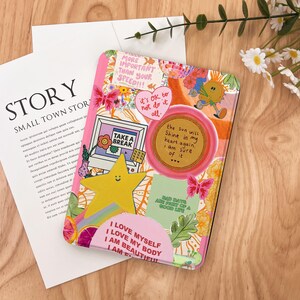 Characters Collages Kindle Case 2024 Kindle Paperwhite 7&quot;, Kindle 12th Gen Cover, Paperwhite 11th, Colorsoft Strap Case, Auto Sleep/Wake