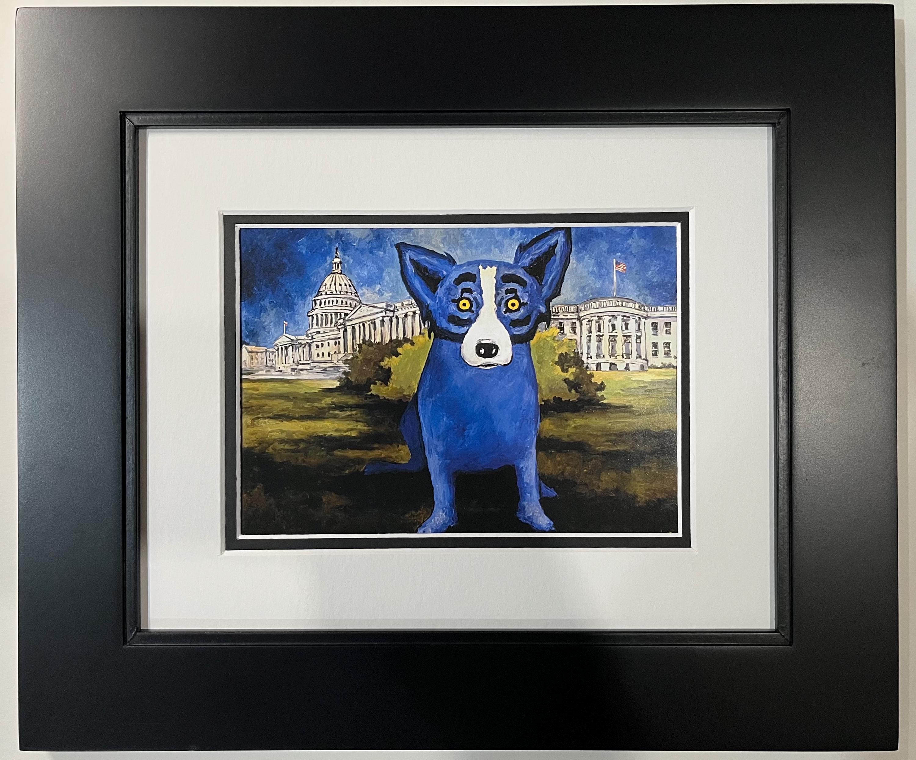 Blue Dog Print George Rodrigue - Etsy