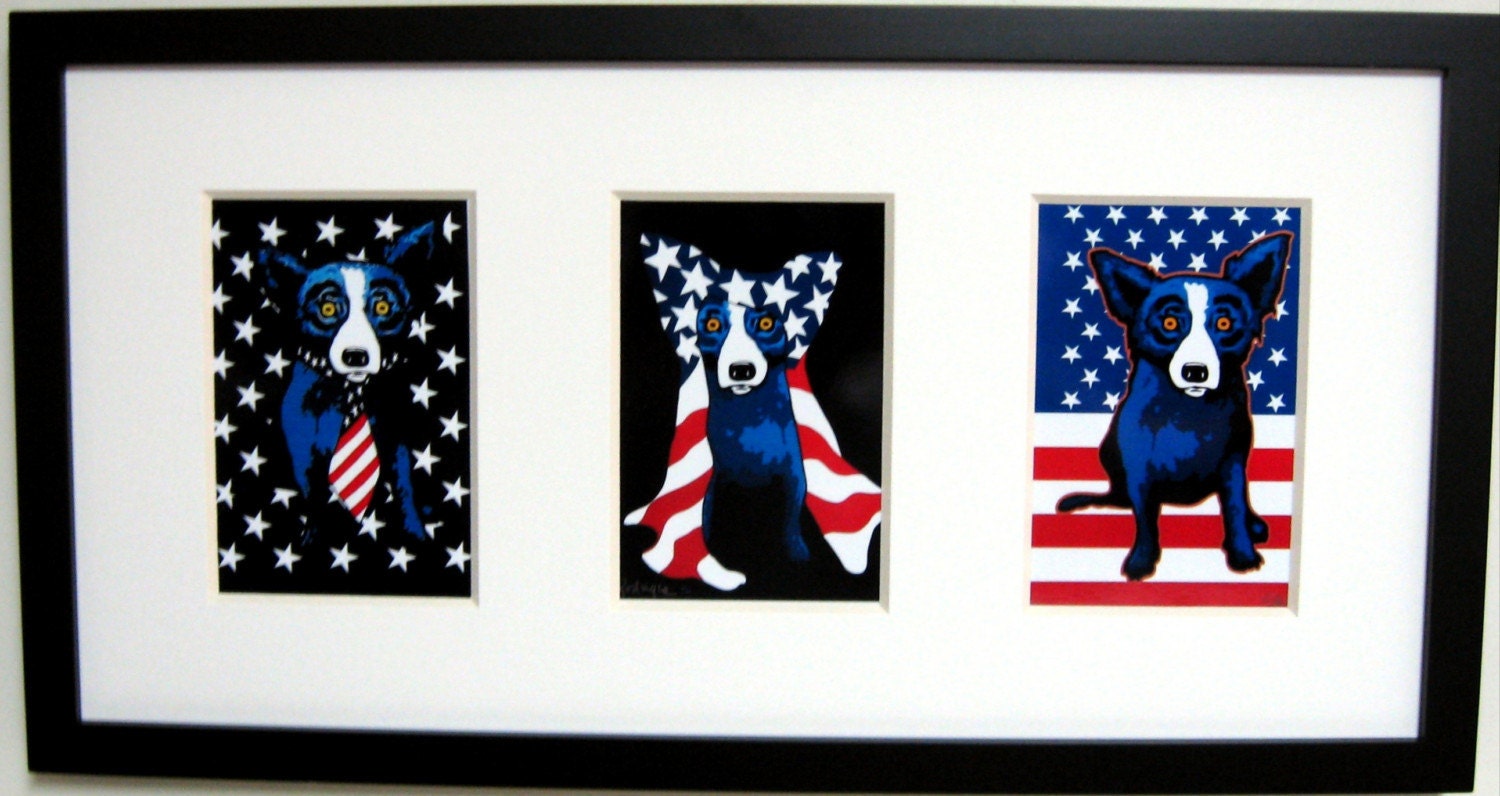 George rodrigue blue dog art - Etsy 日本