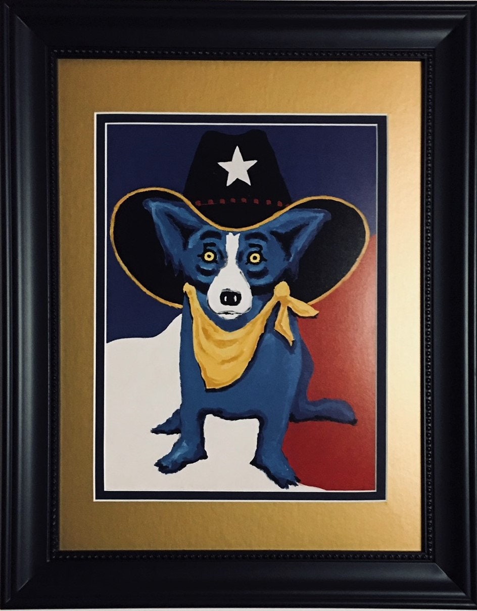 George Rodrigue Blue Dog 