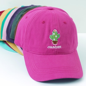 Custom Embroidered Kids Baseball Cap: Personalized Cotton Hat