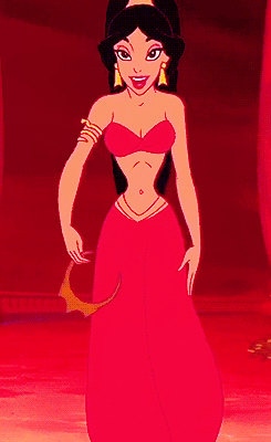 jasmine aladdin red outfit