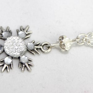 Elsa Anna Frozen Snowflake Necklace Cosplay Costume Disneybound Musical Jewel Anna Queen Princess Snow Sparkle Once Upon A Time