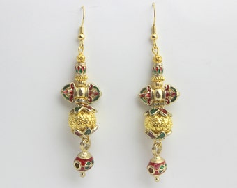 Christine Daae Earrings: Phantom of the Opera Cosplay Costume Jewelry