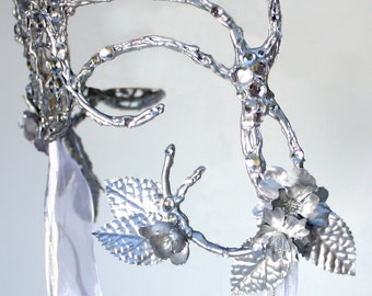Tocado de Laberinto Mascarada: Tiara de cosplay del Rey Goblin Sarah