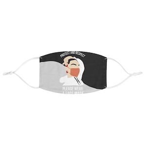 Stylish Fabric Face Mask: Adjustable, Vibrant Colors
