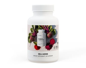 Rode bietsupplement: veganistische hartgezondheidscapsules (60 counts)