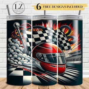 Race Car Tumbler Wrap PNG, 20oz Skinny Sublimation Tumbler Design, Formula 1 Lover Tumbler Wrap Seamless,  Car Racing PNG, Digital Download