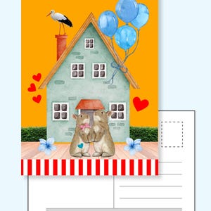Zwangerschapskaart jongen – Feliciteer met een gele wenskaart vol liefde en vrolijkheid – Baby op komst!