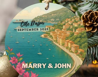 Décoration Côte d'Azur France - Cadeau de voyage sur la Riviera, souvenir de vacances en Méditerranée
