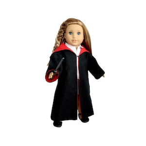 Download Now - Sewing Pattern 18" Doll Witch Robes PLUS free tutorial to make a wand!