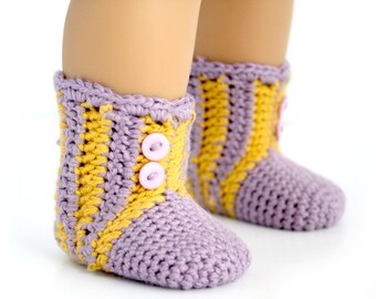 Download jetzt - HÄKELMUSTER 18 "Puppe Hausschuh Socken